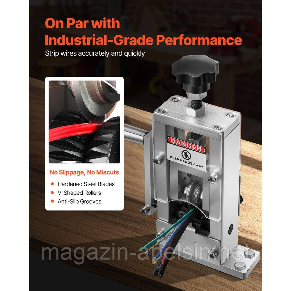 Машина для зняття ізоляції кабелів VEVOR Ручний дриль 1,5-25 мм