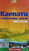 Туристична карта Українські Карпати