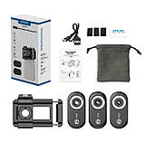 Мікроскоп для телефона 100x 150x 200x підсвітка Apexel APL-MS3IN1, фото 4