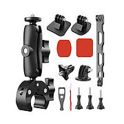 Кріплення на шолом і на кермо для Insta360 GoPro AC Prof 428C-2