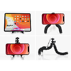 Штатив гнучкий для телефона з пультом Puluz DCA1141B, фото 3