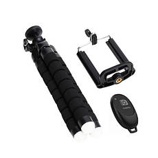 Штатив гнучкий для телефона з пультом Puluz DCA1141B, фото 4