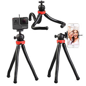 Штатив гнучкий XL для GOPRO, SJCAM, XIAOMI, фото 1
