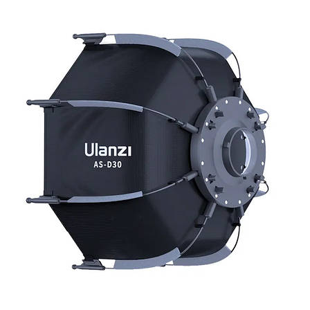 Софтбокс восьмикутний Mini Bowens стільники 30 см Ulanzi AS-D30, фото 1