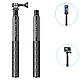 Монопод для Insta360 GoPro невидимий алюмінієвий 23-120 см AC Prof ZPG-12M, фото 4