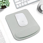 Килимок для миші з такою, що запам'ятовує гелевою подушкою під зап'ясток BUMB, фото 2