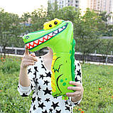 Кулька цифра 7 Крокодил 16 дюймів різнобарвний, фото 3