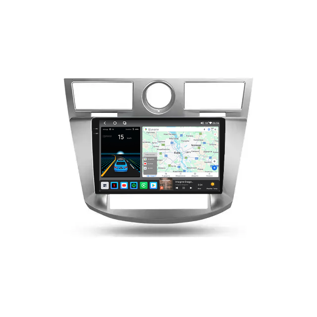 Штатная магнитола  Mekede M6 Plus Chrysler Sebring 3 (2006-2010) CarPlay QleD