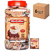 ОРИГІНАЛ! MacCoffee Original 3в1 банка 160 стіків (розчинний кавовий напій Mac coffee Original 3 в 1)