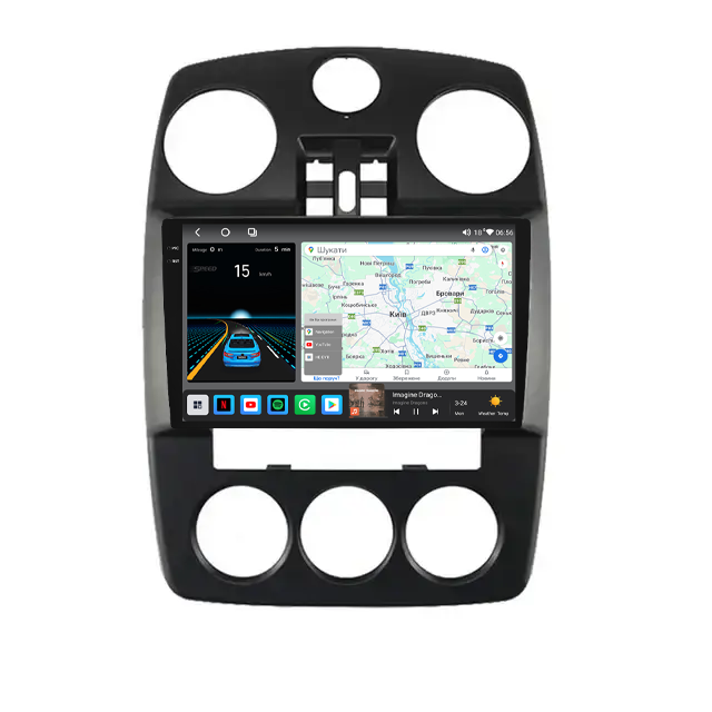 Штатна магнітола Mekede M6 Plus Chrysler PT Cruiser (2005-2010) CarPlay QleD