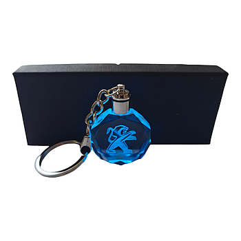 Led брелок кристал PEUGEOT