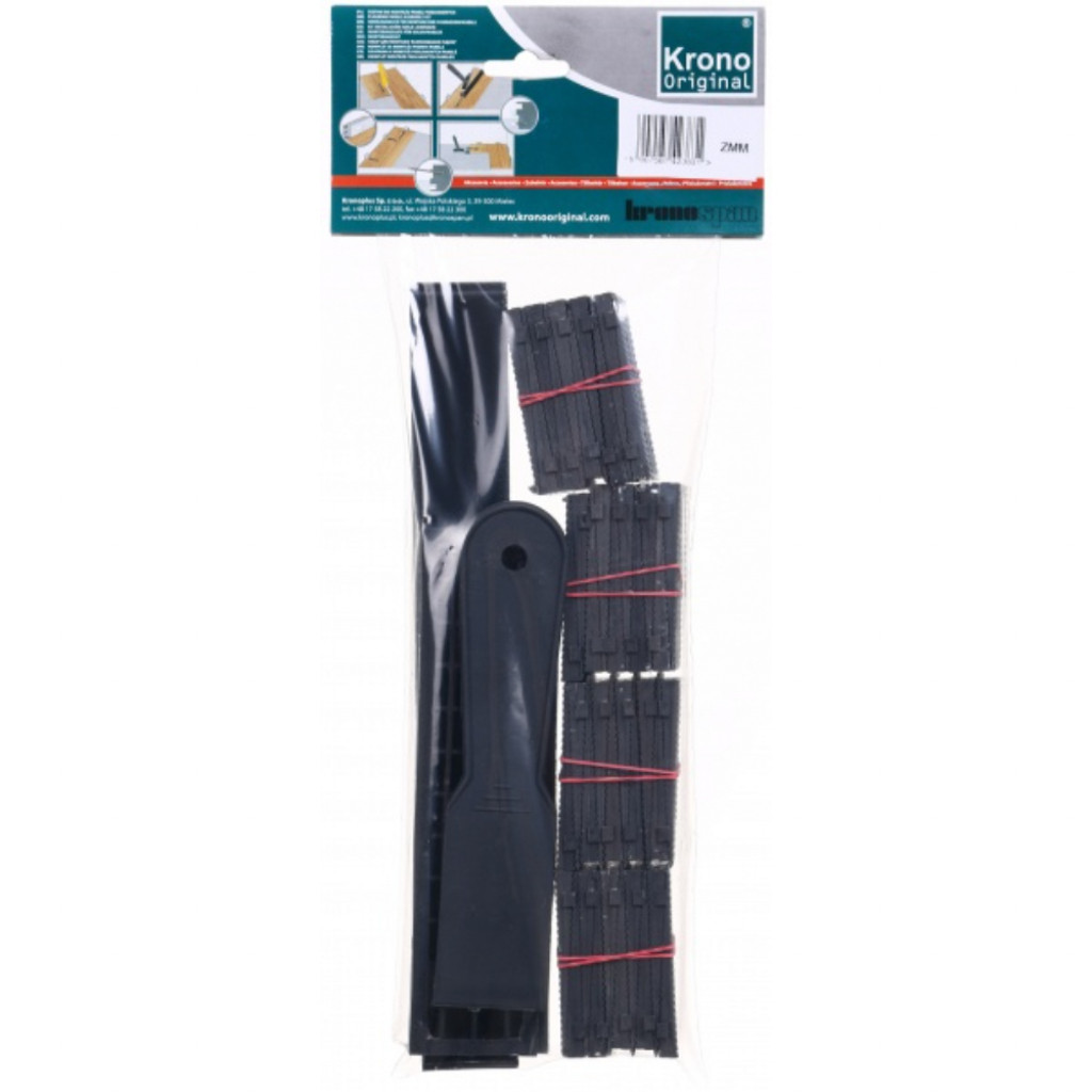 Набір для укладки ламінату (Металева лапа+брусок+клинці 40 шт+шпатель), фото 1