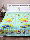 Дитяча двостороння ковдра 150*210 см 100% бавовна, фото 4