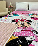 Дитяча двостороння ковдра 150*210 см 100% бавовна, фото 2