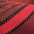 200см Килимова доріжка безворсова Дарничанка на прошитій основі червона, фото 9