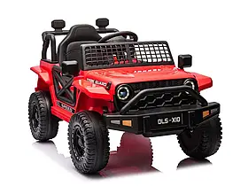 Електромобіль дитячий JOY (двигуни 2*35W, акумулятор 12V7Ah, у коробці) R-30840 Червоний