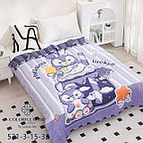 Дитяча муслинова ковдра 160*200 см 100% бавовна, фото 2