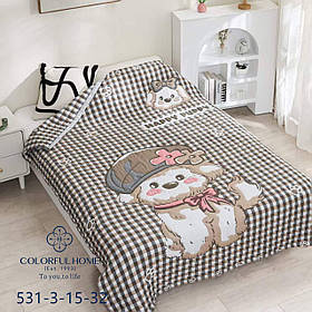 Дитяча муслинова ковдра 160*200 см 100% бавовна