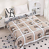 Дитяча муслинова ковдра 160*200 см 100% бавовна, фото 7