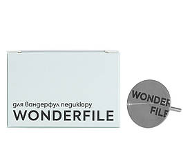 Педикюрний диск-основа Wonderfile металевий, 20 мм