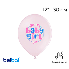 Принт 070 BELBAL-ББ 12" Baby Girl - на рожевому