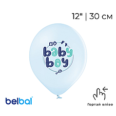 Принт 040 BELBAL-ББ 12" Baby Boy - на блакитному