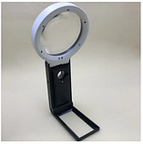 Лупа складна ручна світлодіодна 10X 25X, 6 LED , 2UV (TH7018BD), фото 3