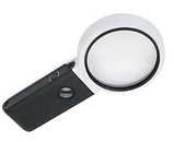Лупа складна ручна світлодіодна 10X 25X, 6 LED , 2UV (TH7018BD), фото 2