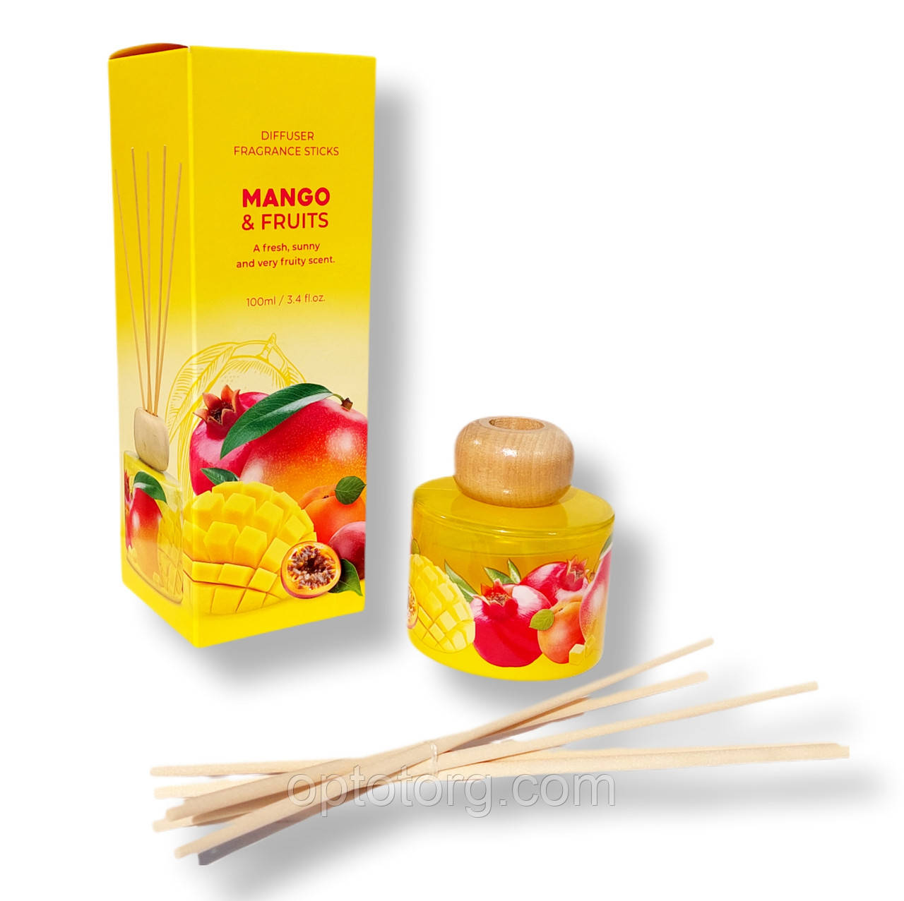 Аромадіфузор Bartek Premium 100 мл Mango and Fruits