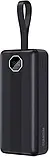 Універсальний мобільний акумулятор (Power bank fast charging) Quantum QM-PB1032 30000mAh 3.7V Black, фото 3