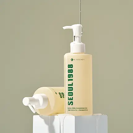 Очищувальна олія з пробіотиками K-Secret Seoul 1988 Cleansing Oil: Pine Cica 1% + Probiotics 150 мл, фото 3