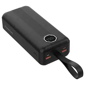 Універсальний мобільний акумулятор (Power bank fast charging) Quantum QM-PB1032 30000mAh 3.7V Black