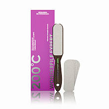 Тертка для стоп Wonderfile Expert 200C дерев'яна основа