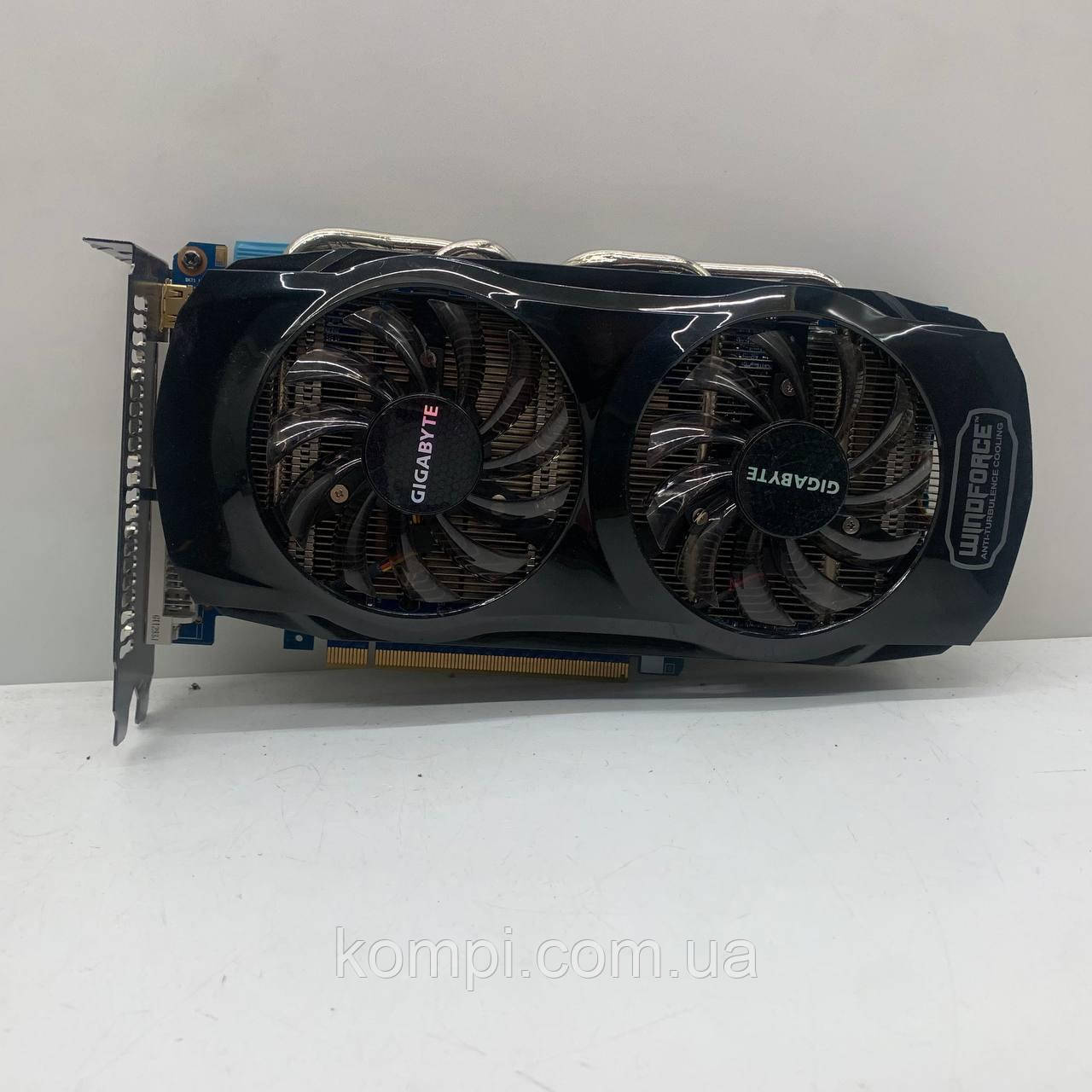 Відеокарта Gigabyte GeForce GTX 560 TI 1GB (GDDR5, 256 Bit, HDMI, PCI-Ex, Б/у), фото 1