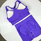 Жіночий костюм велосипедки з топом #10411 з push-up єфектом., фото 6