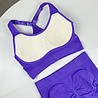 Жіночий костюм велосипедки з топом #10411 з push-up єфектом., фото 7