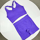 Жіночий костюм велосипедки з топом #10411 з push-up єфектом., фото 5