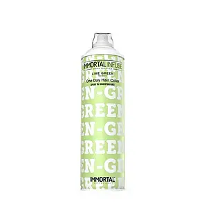 Камуфляж для волосся зелений Immortal Infuse One Day Hair Color Spray Lime Green, 200 мл (INF-168)