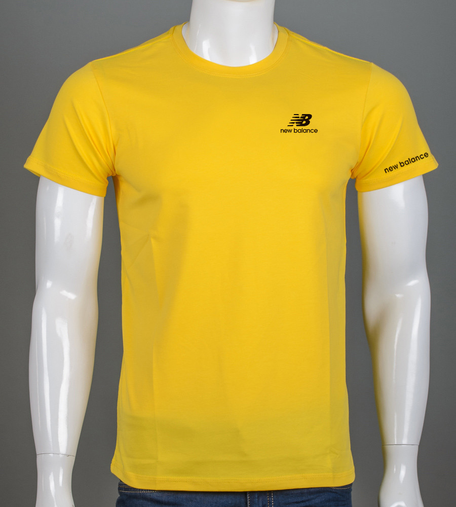 Футболка чоловіча New Balance 2419м (Уп.4шт M-XXL), Жовтий