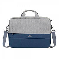 Сумка Rivacase Prater 7532 15.6" Grey/Dark Blue