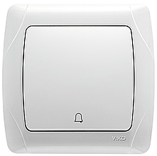 Кнопка дзвінка VIKO Carmen (біла)