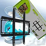 Кріплення для телевізора на стіну 26-63 дюйми/Кронштейн Тримач для ТВ GS227, фото 2