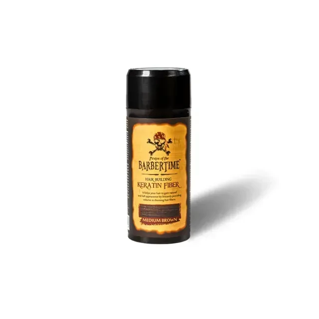 Пудра для укладання волосся Barbertime Hair Building Fiber Medium Brown 21 г