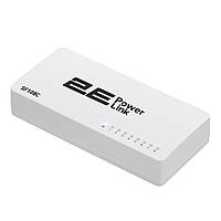 Комутатор 2E PowerLink SF108C (8xFE, некерувань)