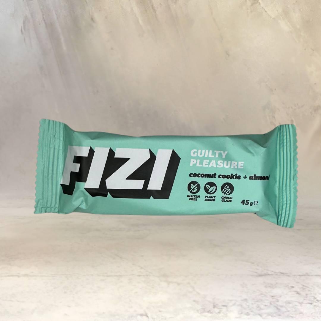 Батончик FIZI без цукру Coconut cookie + almond (кокосове печиво+мигдаль), Фізі 40 г