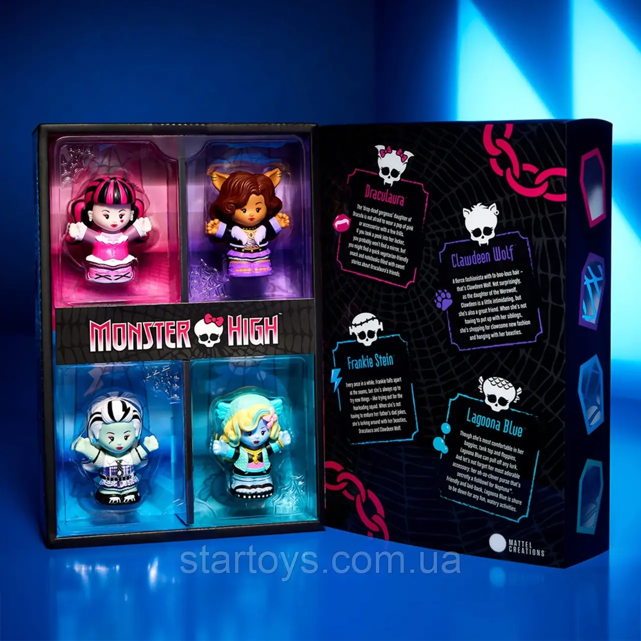 Колекційний набір Монстер Хай Магія: Маленькі Люди та Монстри Little People Collector Monster High JFC78