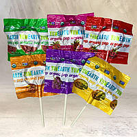 Фруктовые леденцы на палочке "YumEarth"