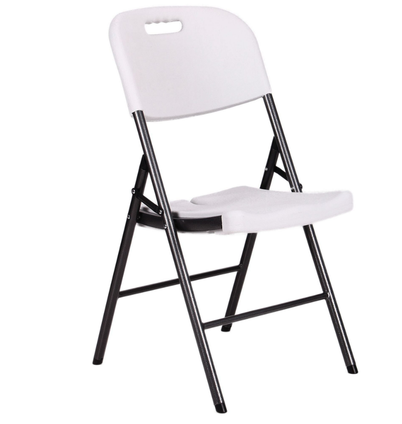 Стілець складаний Knox пластик білий, фото 1