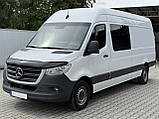 Ветровики вставные (2 шт, Heko) для Mercedes Sprinter W907/W910 2018- гг, фото 4