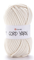 Пряжа Cord Yarn Yarnart-752 молочний